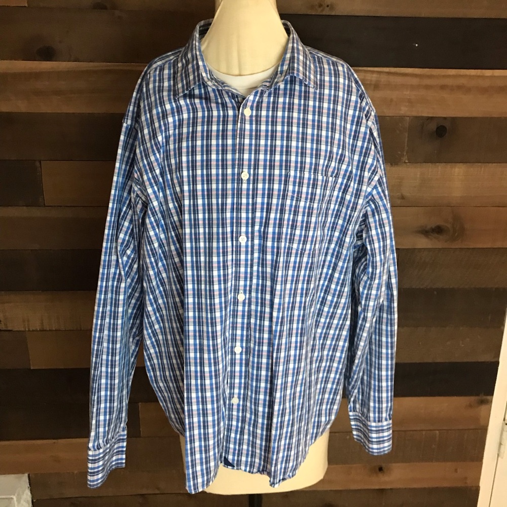 Untuckit men’s long sleeve button down shirt‎